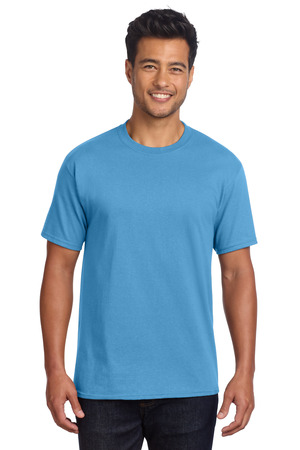 Port & Co Core Cotton DTG Tee PC54DTG Aquatic Blue