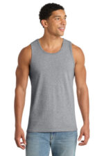 Port & Co Core Cotton Tank Top. PC54TT Athletic Heather