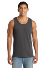 Port & Co Core Cotton Tank Top. PC54TT Charcoal