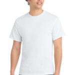 Port & Co Tall Core Cotton Tee PC54T White