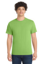 Port & Co Tall Core Blend Tee. PC55T Lime