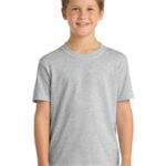 Port & Co Youth Core Blend Tee. PC55Y Ash