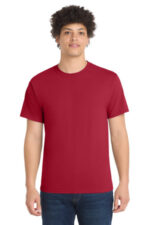 Port & Co Core Blend Tee. PC55 Red