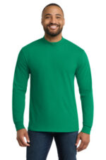 Port & Co Essential Mock Turtleneck. PC61M Kelly