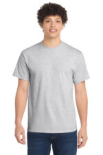 Port & Co Tall Essential Tee. PC61T Ash