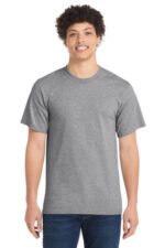 Port & Co Tall Essential Tee. PC61T Athletic Heather