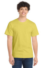 Port & Co Tall Essential Tee. PC61T Yellow