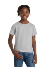 Port & Co Youth Essential Tee. PC61Y Ash