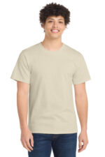 Port & Co Essential Tee. PC61 Natural