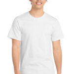 Port & Co Essential Tee. PC61 White