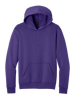 Port & Co Easy Fleece Pullover Hooded Sweatshirt PC68H Team Purple
