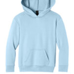 Port & Co Youth Easy Fleece Pullover Hooded Sweatshirt PC68YH Ice Blue