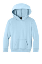 Port & Co Youth Easy Fleece Pullover Hooded Sweatshirt PC68YH Ice Blue