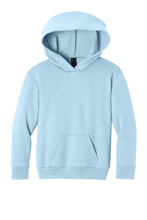 Port & Co Youth Easy Fleece Pullover Hooded Sweatshirt PC68YH Ice Blue