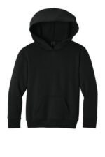 Port & Co Youth Easy Fleece Pullover Hooded Sweatshirt PC68YH Jet Black