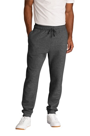 Port & Co Core Fleece Jogger. PC78J Dark Heather Grey