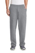 Port & Co Core Fleece Sweatpant with Pockets. PC78P Athletic Heather