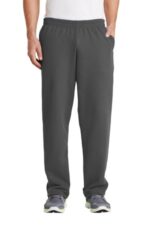 Port & Co Core Fleece Sweatpant with Pockets. PC78P Charcoal
