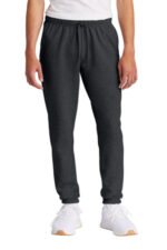 Port & Co Core Fleece Sweatpant PC78SP Dark Heather Grey