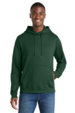 Port & Co Fan Favorite Fleece Pullover Hooded Sweatshirt. PC850H Forest Green