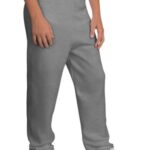 Port & Co Youth Core Fleece Sweatpant. PC90YP Athletic Heather