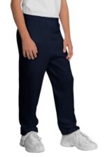 Port & Co Youth Core Fleece Sweatpant. PC90YP Navy