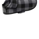 Port Authority Pet Fleece Jacket PE100 Grey/ Black Buffalo Check