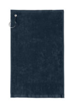 Port Authority Grommeted Hemmed Towel PT400 Navy