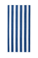 Port Authority Value Cabana Stripe Beach Towel PT45 Royal
