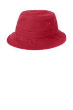 Port Authority Bucket Hat. PWSH2 Red