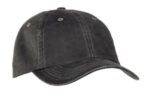 Port Authority Garment-Washed Cap. PWU Black