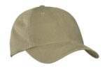 Port Authority Garment-Washed Cap. PWU Khaki