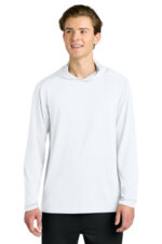 Richardson Clutch Long Sleeve Hoodie RA7110LSH White