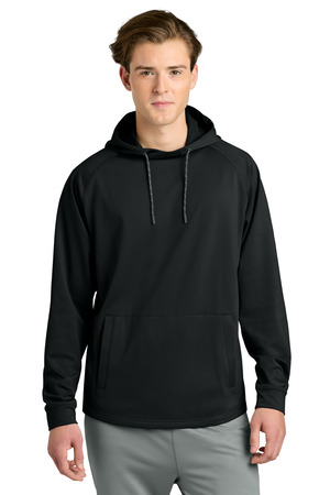 Richardson Charge Performance Fleece Long Sleeve Hoodie RA7200LSH Black