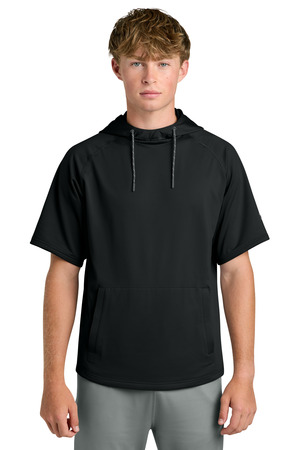 Richardson Charge Performance Fleece Short Sleeve Hoodie RA7200SSH Black