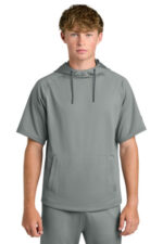 Richardson Charge Performance Fleece Short Sleeve Hoodie RA7200SSH Grey