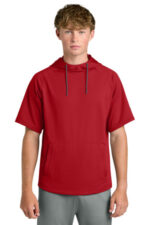 Richardson Charge Performance Fleece Short Sleeve Hoodie RA7200SSH Red