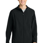 Richardson Barrage Hooded Wind Jacket RA7400FZH Black