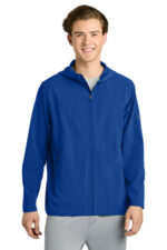 Richardson Barrage Hooded Wind Jacket RA7400FZH Royal