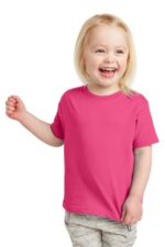 Rabbit Skins Toddler Fine Jersey Tee. RS3321 Hot Pink