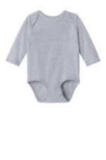 Rabbit Skins Infant Long Sleeve Jersey Bodysuit RS4421 Heather