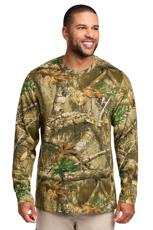 Russell Outdoors Realtree Long Sleeve Pocket Tee RU100LSP Realtree Edge