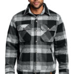 Russell Outdoors Basin Jacket RU550 Deep Black Plaid