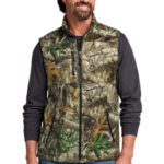 Russell Outdoors Realtree Atlas Soft Shell Vest RU603 Realtree Edge