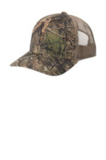 Russell Outdoors Camo Snapback Trucker Cap RU900 Mossy Oak DNA/ Khaki
