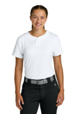 Richardson Women's Select 2-Button Softball Jersey RW7220 White