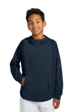 Richardson Youth Charge Performance Fleece Long Sleeve Hoodie RY7200LSH Navy
