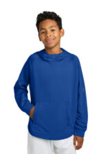 Richardson Youth Charge Performance Fleece Long Sleeve Hoodie RY7200LSH Royal