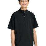 Richardson Youth Barrage Wind Shirt RY7400SSQ Black