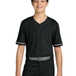 Richardson Youth Select 2-Button Baseball Jersey RY7910 Black